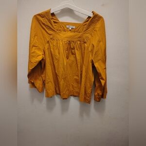 Women's Mustard Top